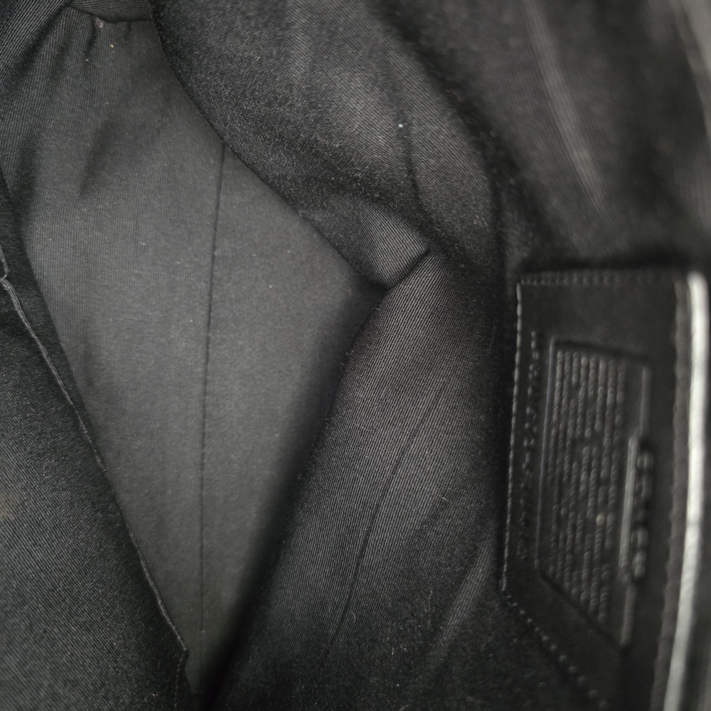 Coach Hamilton Black Leather Tote Bag - Picture 9 of 10
